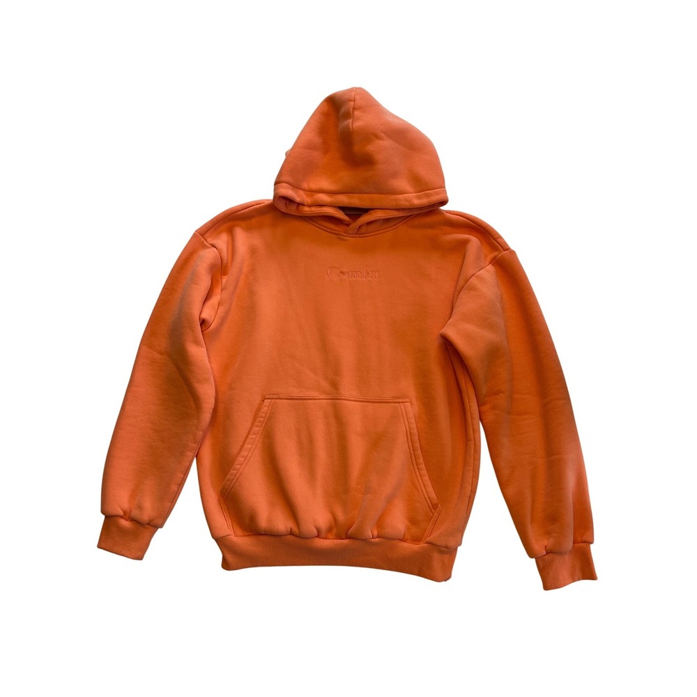 COMFRT Signature Hoodie Athleisure Relaxed Fit Coral Fleece Sweatshirt Size S